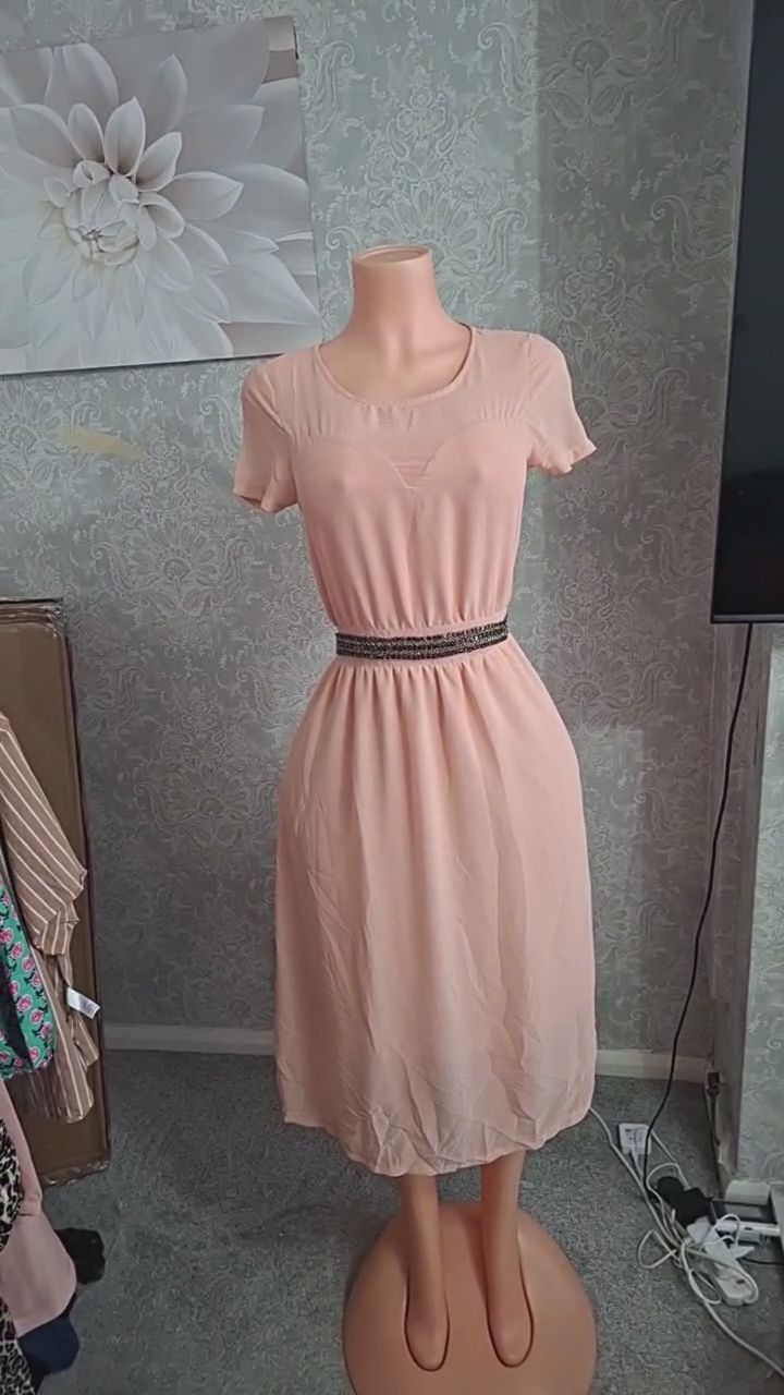Peach  Evening Dress  imagen 1