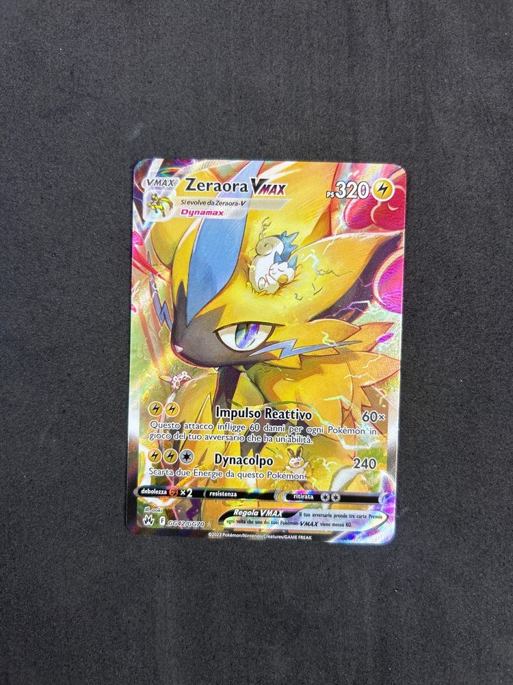 Pokémon Zeraora Vmax Pokémon Card product image