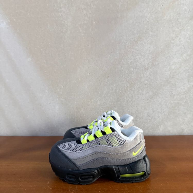 KIDS Nike Air Max 95 (TD) | OG Neon | 905462050 | US 6C / UK 5.5 imagen 4