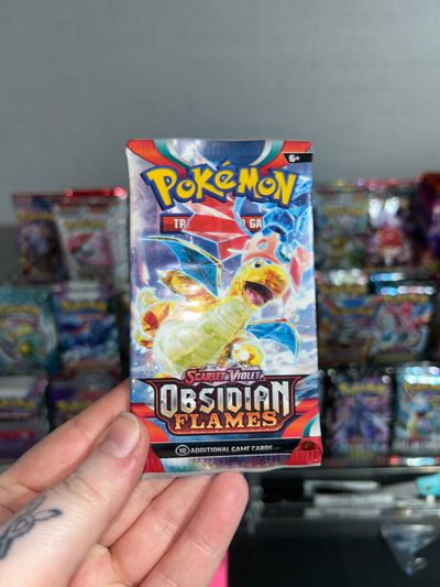 Pokémon Scarlet & Violet Obsidian Flames Trading Card Game Booster Pack