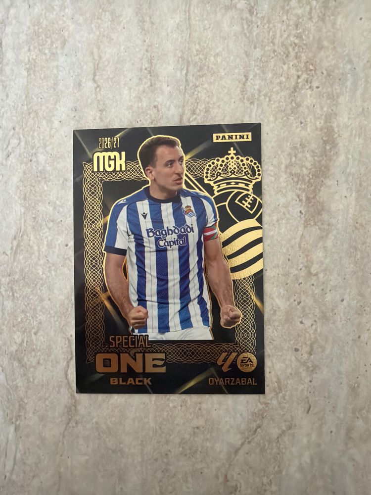 Panini Special One Black Football Trading Card