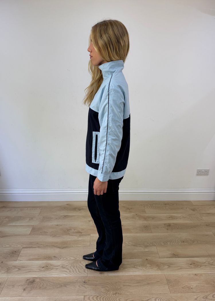 medium blue track jacket image 4