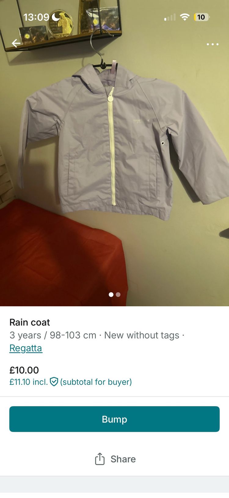 Regatta Regatta Rain Coat product image