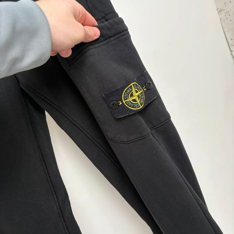 Stone Island Black Joggers image 3
