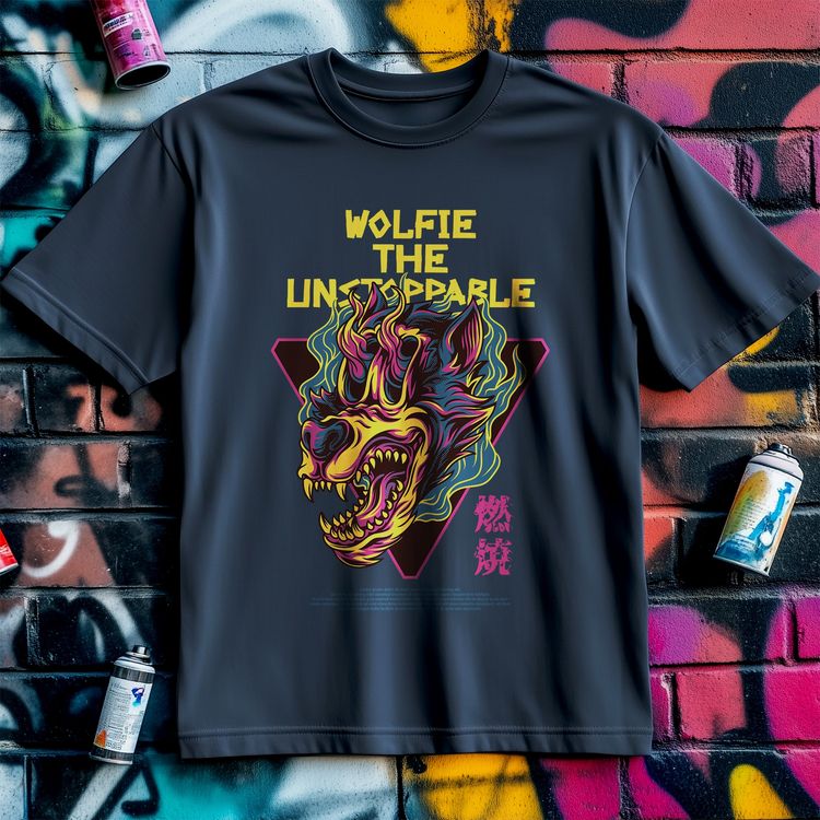 Wolfie The Unstoppable T-shirt – image 2