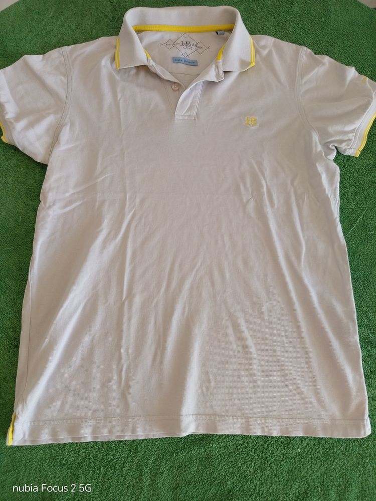 Harmont & Blaine White Polo Shirt