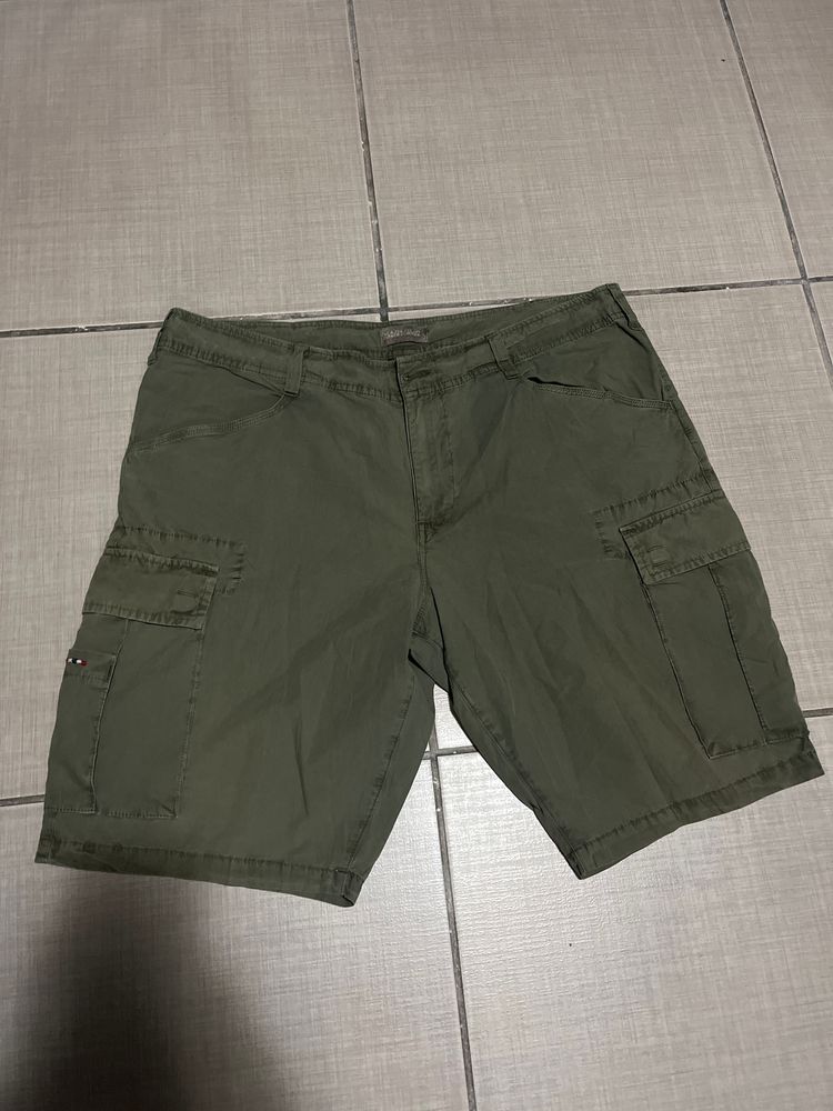  Napapijri Green Cargo Shorts