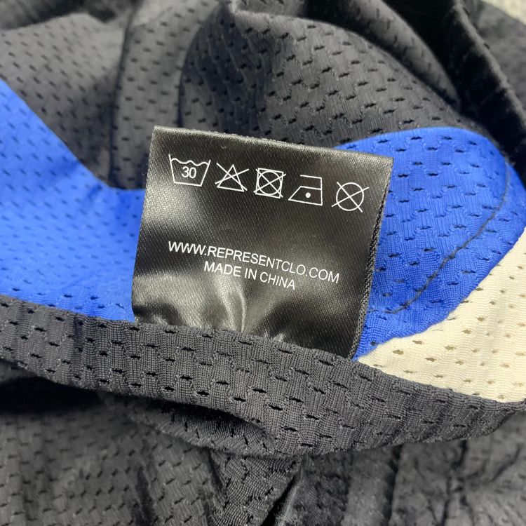 Represent Medium Shorts Black Mesh Initial Shorts Bottoms 3