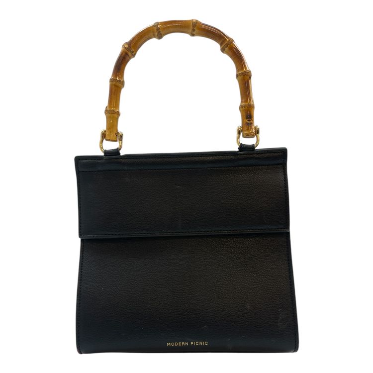 Other Black Handbag With Bamboo Handle product image