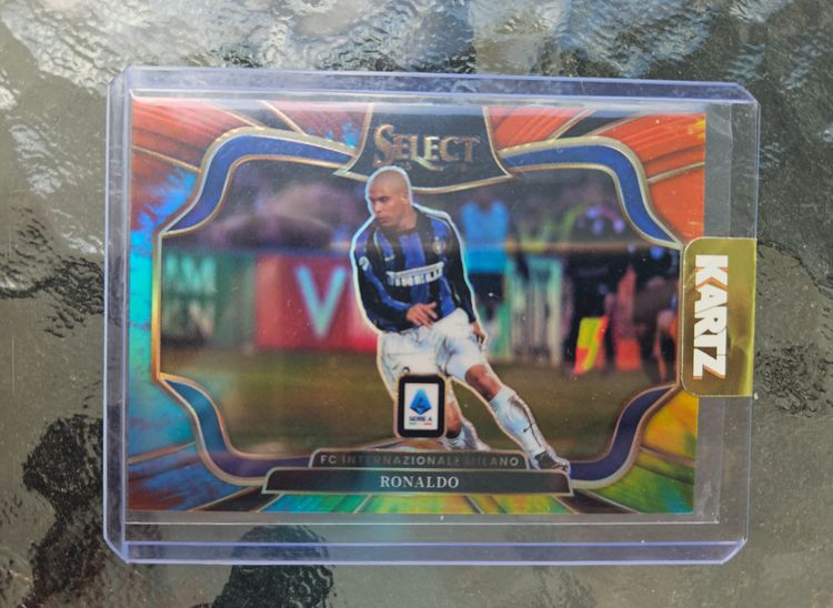 2025-26 Panini Select Serie A Ronaldo Tye Dye /25 Field Level Inter