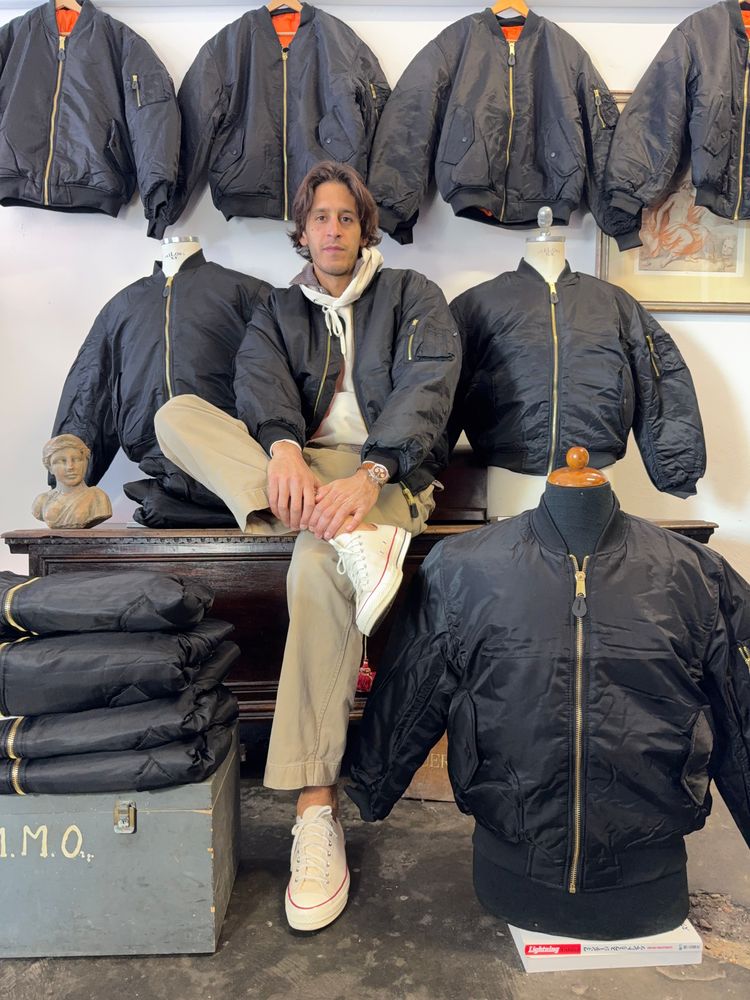 Other black bomber jacket product image