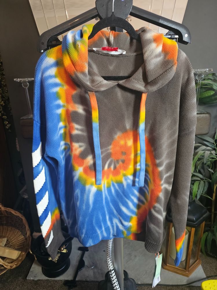 Off-White Tie-Dye Hoodie size  L  BNWT  RRP £864
