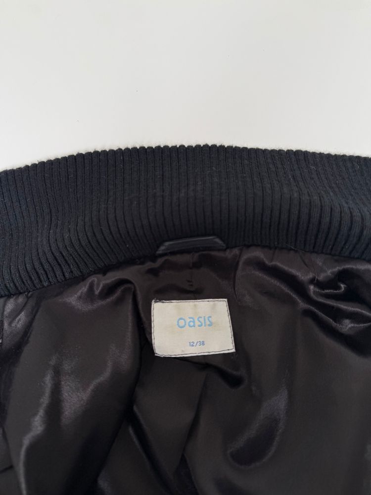 Oasis Leather Jacket (UK12) 10