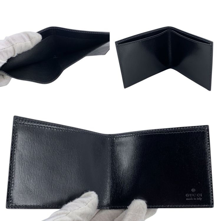 Immagine di Gucci Vintage Leather Wallet Bifold 5