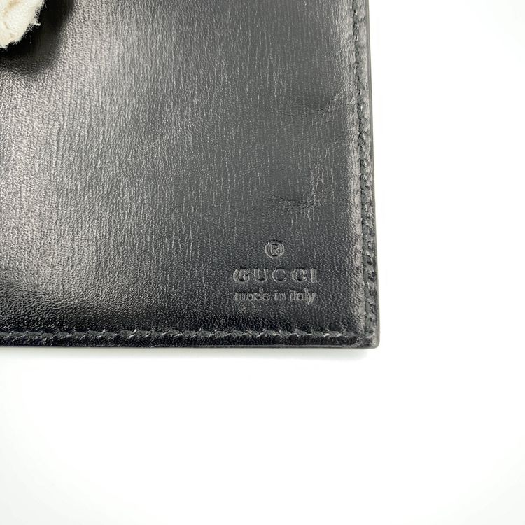 Immagine di Gucci Vintage Leather Wallet Bifold 2