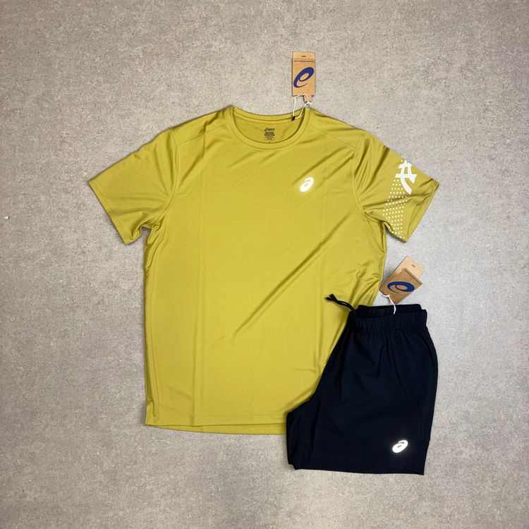 ASICS Core SS Top Lemon Grass 3