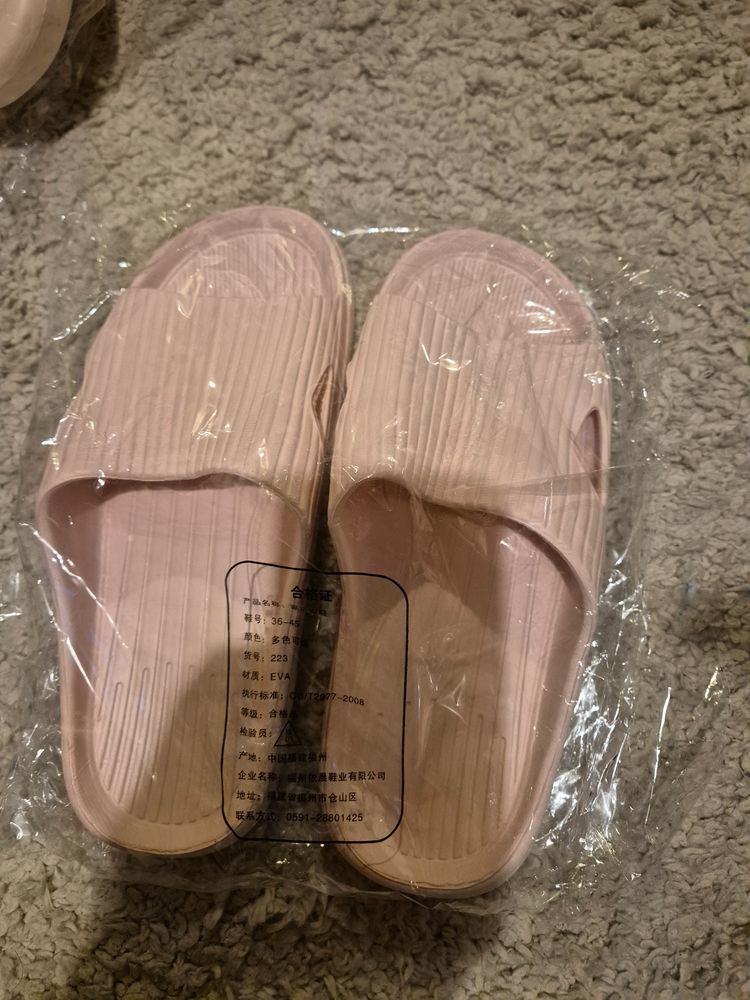 Pink Slide Sandals