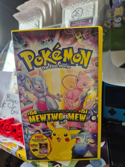 Pokémon The First Movie vcr brand new