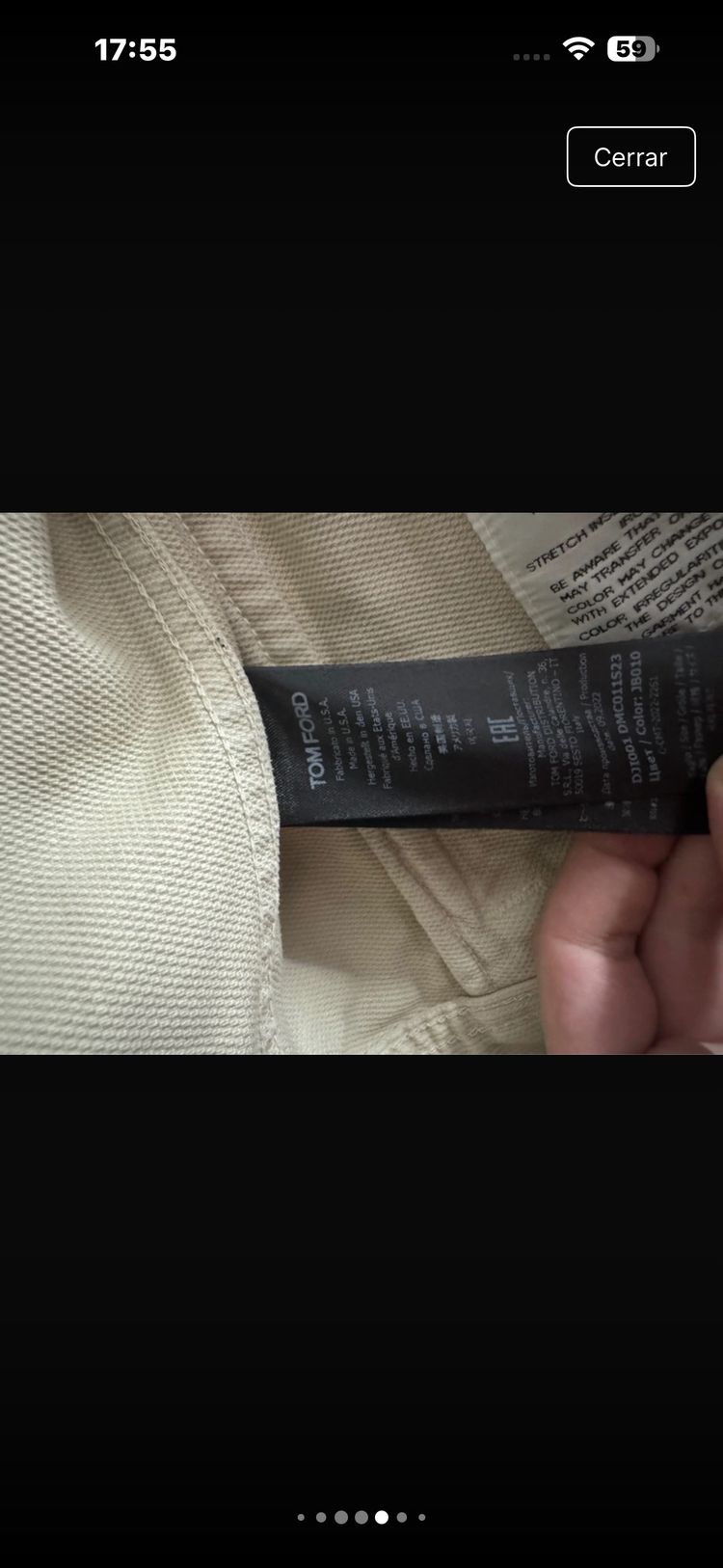 Tom Ford Beige Jacket image 5