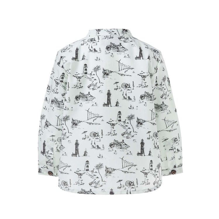 Baby Shirt with Vintage Print 4