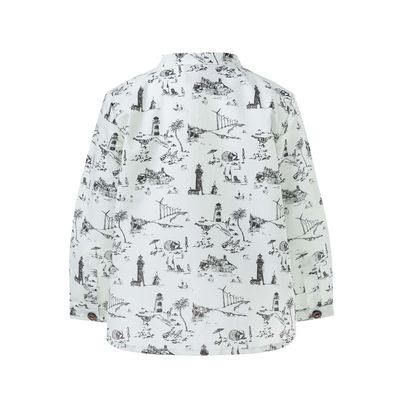 Baby Shirt with Vintage Print 4