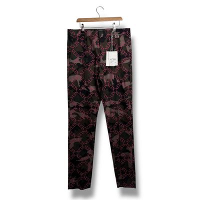 Valentino Cargo Pants black monogram, 32