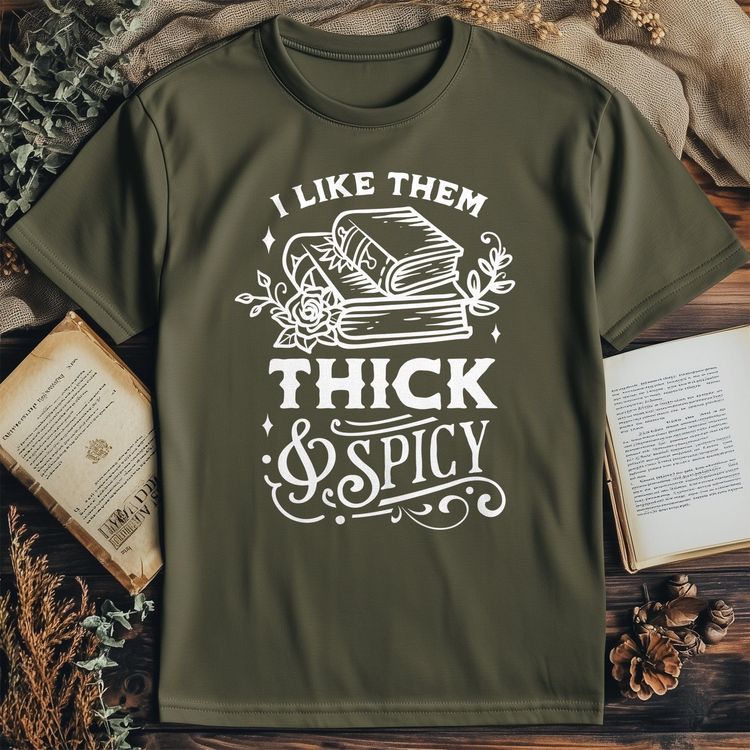 I Like Them Thick & Spicy T-shirt image 3