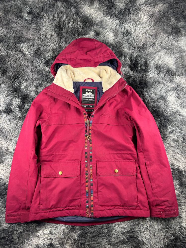 Billabong Red Hooded Jacket