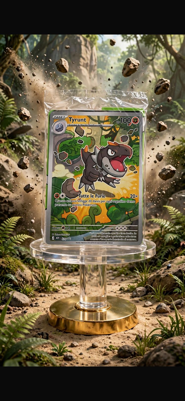 Tyrunt Pokémon Trading Card imagen 1