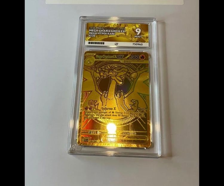 Mega Charizard Ex Trading Card