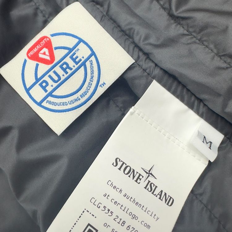 A/W 22 Stone Island e.Dye Soft Shell Gilet with Primaloft image 11