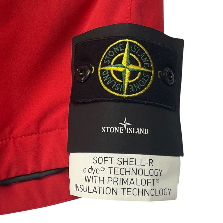A/W 22 Stone Island e.Dye Soft Shell Gilet with Primaloft image 8