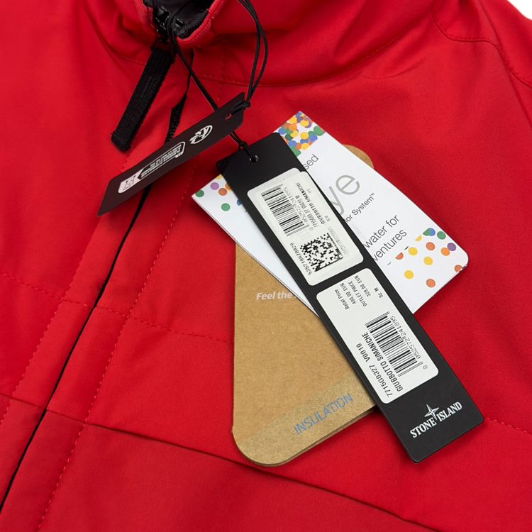 A/W 22 Stone Island e.Dye Soft Shell Gilet with Primaloft image 2
