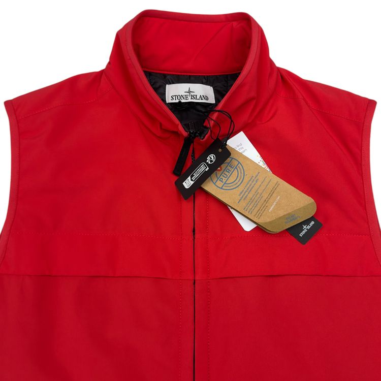 A/W 22 Stone Island e.Dye Soft Shell Gilet with Primaloft image 5