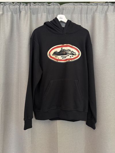 Corteiz Black Hoodie Logo