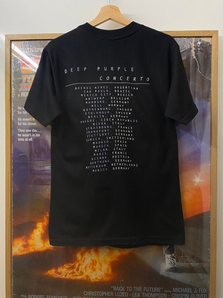 Immagine di 2000 Deep Purple In Concerto Europe Tour Band Tee 5