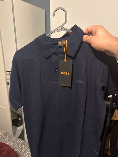 Boss Navy Polo Shirt