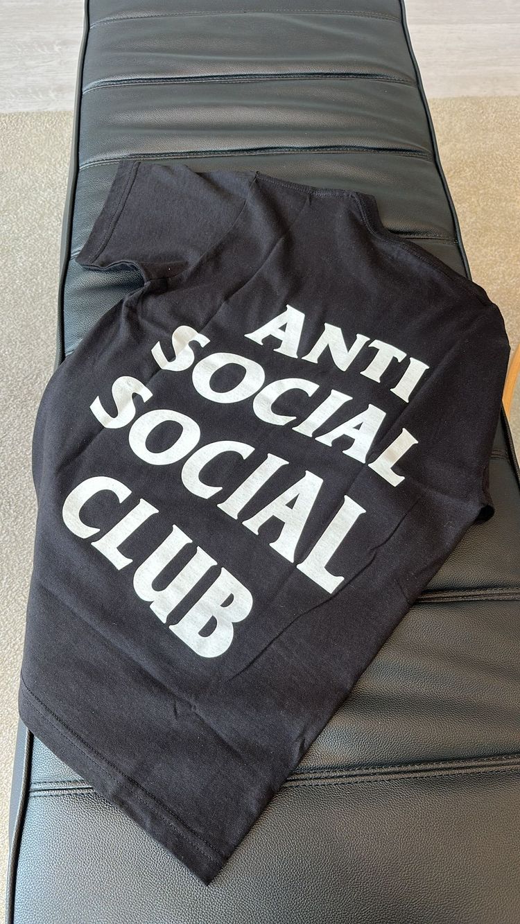 Anti Social Social Club Black T-Shirt