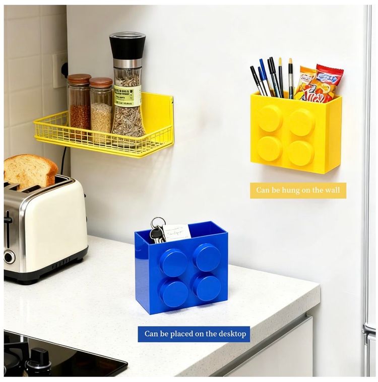 Magnetic Pen Holder 4-Piece Set imagen 3