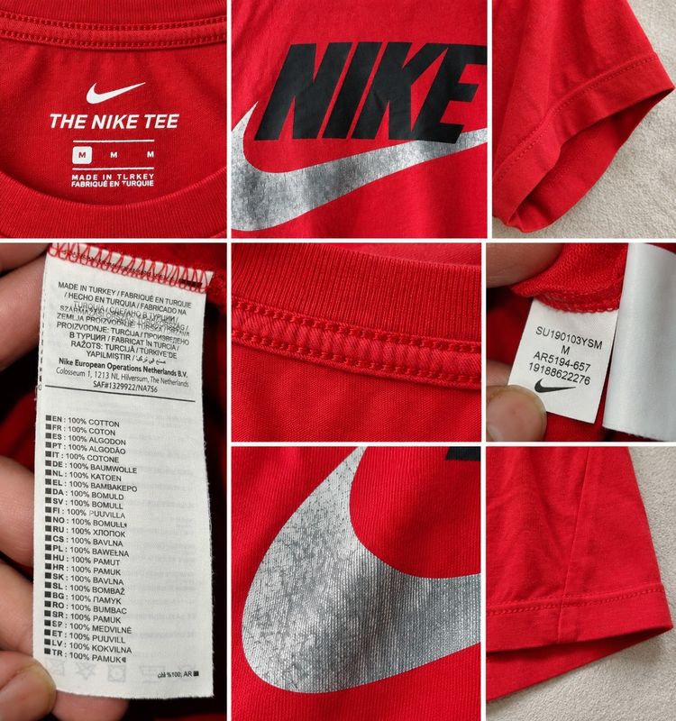 Immagine di Nike Red T-Shirt 4