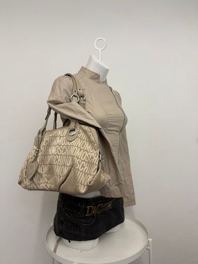 Moschino Monogram Handbag