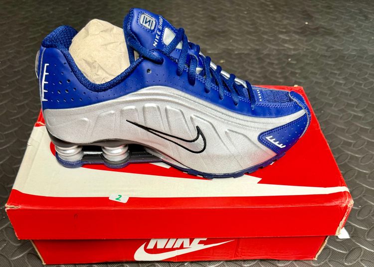 Nike Shox R4 Running Shoe Blue Void