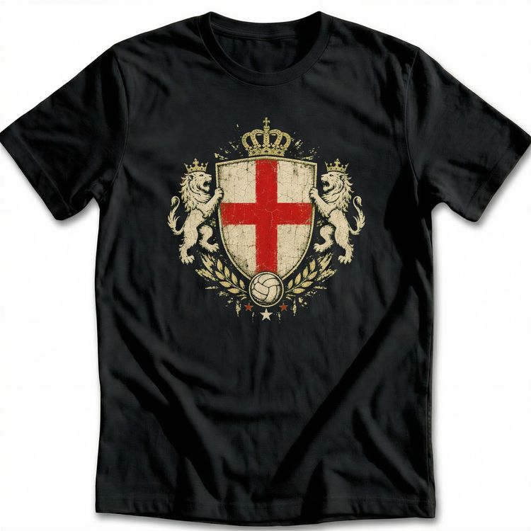 Bold St George'S Football T-Shirt US 2