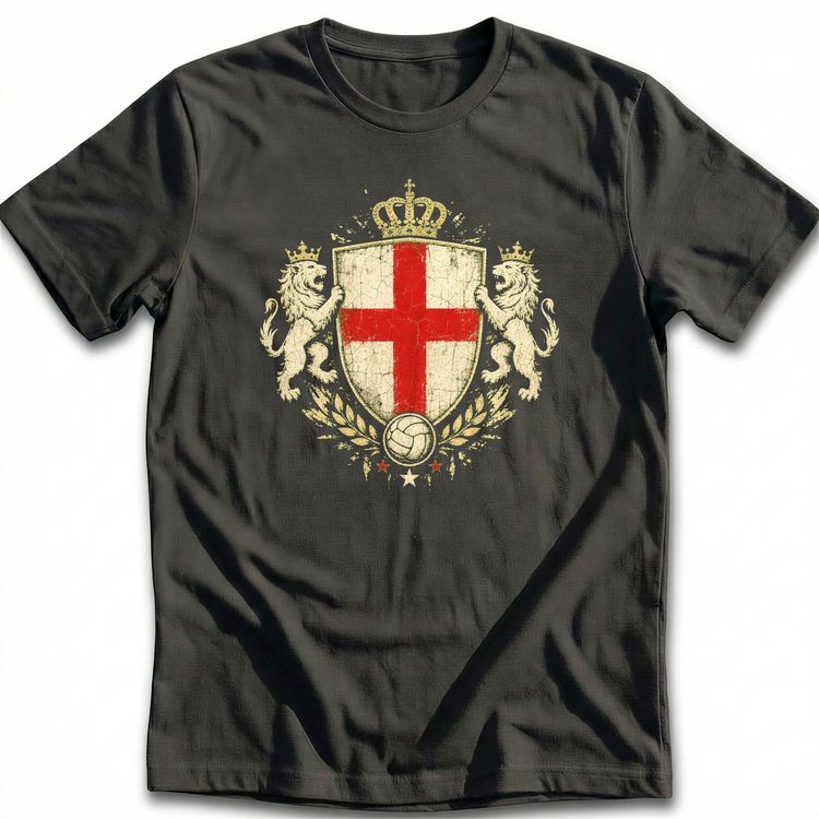 Bold St George'S Football T-Shirt US 1