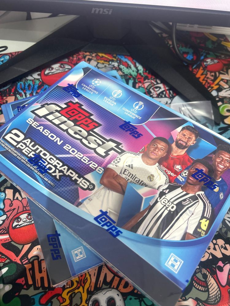 Topps Finest Season 2025/26 Autograph Card Pack