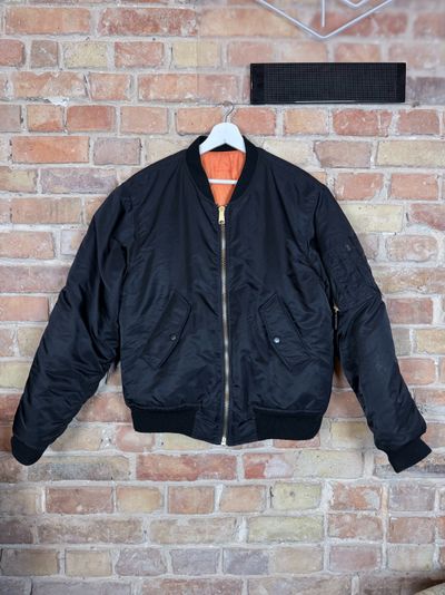 Black Bomber Jacket