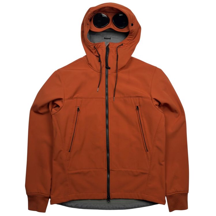 C.P. Company Soft Shell Goggle Jacket - Orange