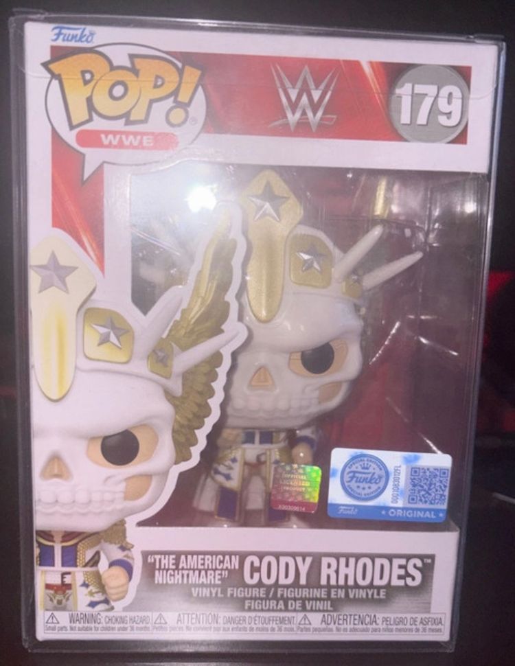 Funko Pop Wwe Cody Rhodes Vinyl Figure