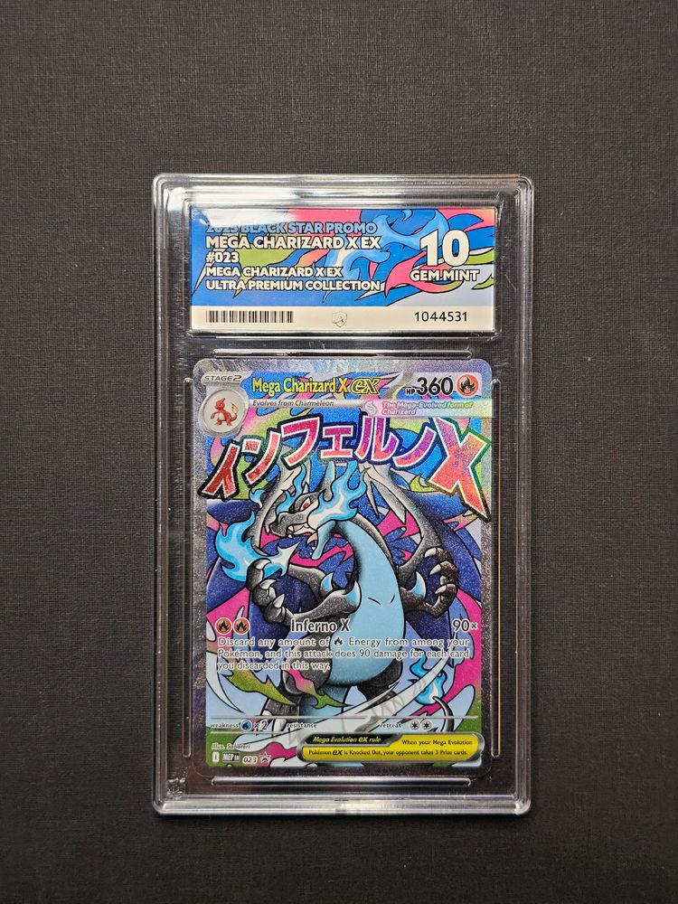 Mega Charizard X Ex MEP 023 Ace Gem Mint 10 image 1