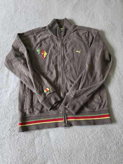 Puma Brown Zip-Up Jacket